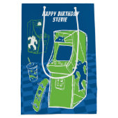 Free Time Arcade Medium Gift Bag Cadeauzakje (Achterkant)