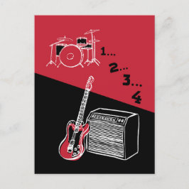 Free Time Rock Briefkaart