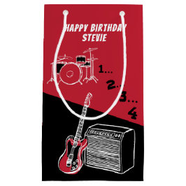 Free Time Rock Small Gift Bag Klein Cadeauzakje