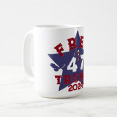 FREE Trump Koffiemok (Voorkant links)