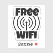 Free WIFI Sticker (Vel)