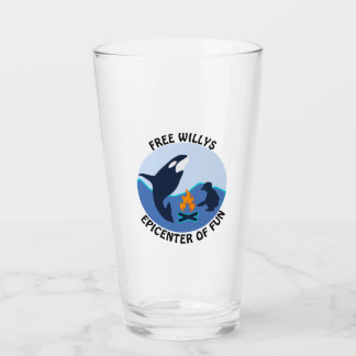 Free Willy's genoeg gezegd Glas