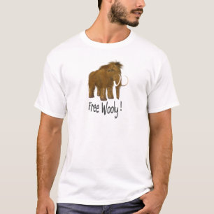 "Free Wooly" Wooly Mammoth T-shirt