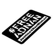 #FreeAdnan bumpermagneet Magneet (Linkerzijde)