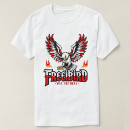 Freebird eagle vuur schattig t-shirt