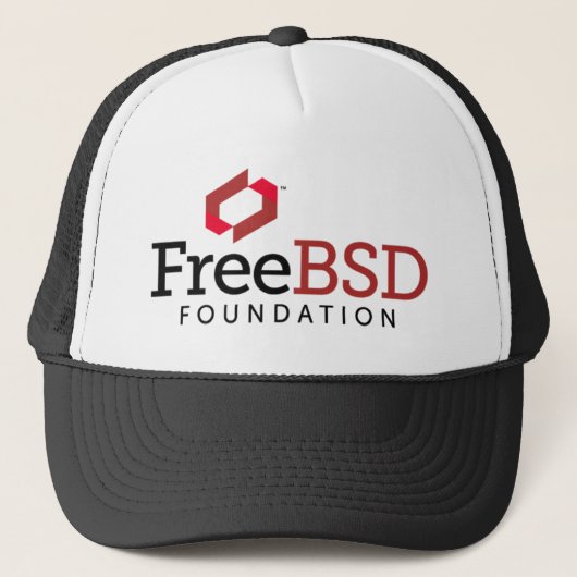 FreeBSD Foundation-Logo Trucker Pet (Voorkant)