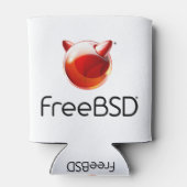 FreeBSD Project Koelbox Blikjeskoeler (Achterkant)