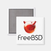 FreeBSD Project Magnet Magneet (Voorkant / Achterkant)