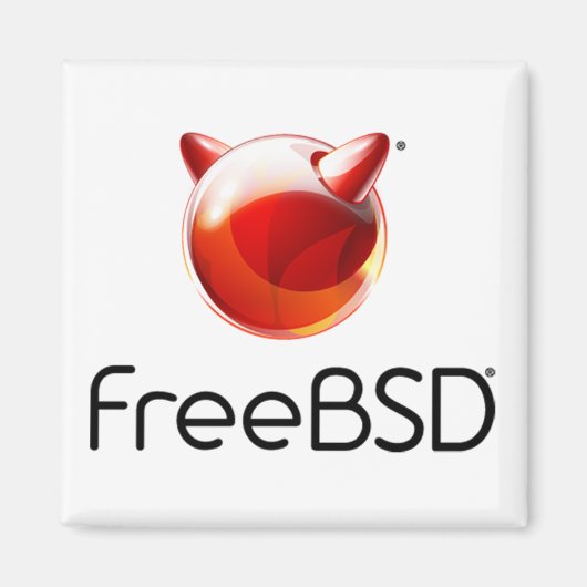FreeBSD Project Magnet Magneet (Voorkant)
