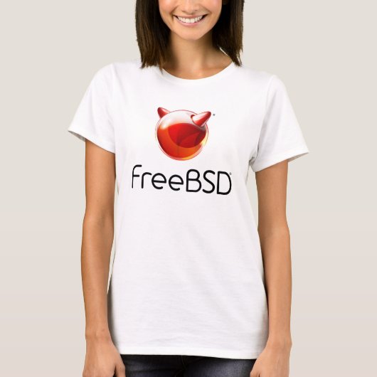 FreeBSD Project Women's T-Shirt (Voorkant)