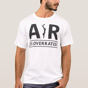Freediver Freediving Air is overrated duiken T-shirt