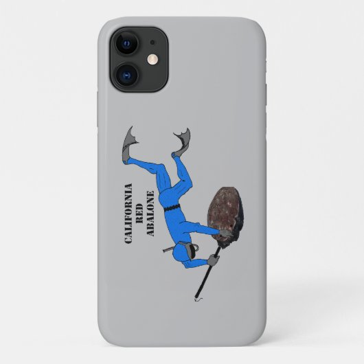 Freediving California Trophy Abalone Diver URM Case-Mate iPhone Case (Achterkant)