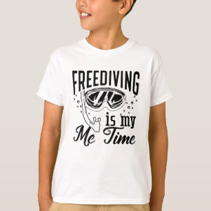 Freediving is m'n tijdvrije snuffelvisserij t-shirt