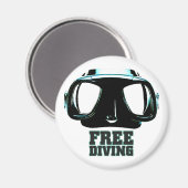 Freediving Magnet Magneet (Voorkant / Achterkant)