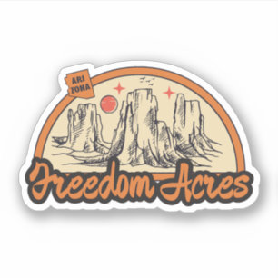 Freedom Acres, Arizona Autocollant