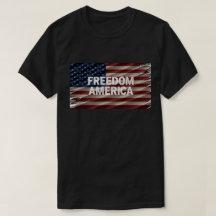 FREEDOM AMERICA Mannen Tshirt