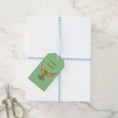 Freedom Bird Custom Cadeaulabel (Met Touw)
