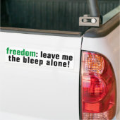 Freedom Bleep Bumpersticker (Op Truck)