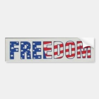 Freedom_Bumper Bumpersticker