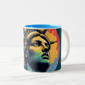 Freedom Call Sonne Mug À Deux Tons (Devant droit)