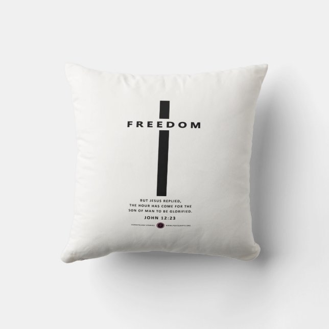 Freedom Cross Kussen (Achterkant)