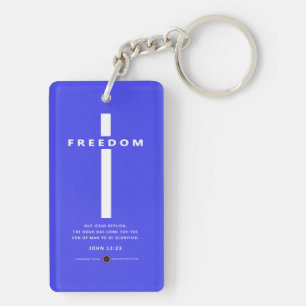 Freedom Cross Sleutelhanger