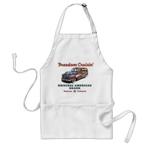 Freedom Cruisin' Surfing Amerikaanse Auto Standaard Schort