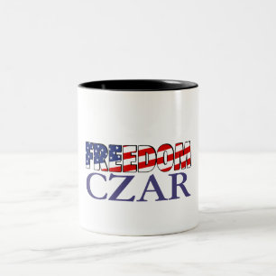 Freedom Czar Tweekleurige Koffiemok