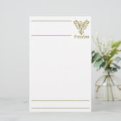 Freedom Eagle briefpapier (Staand voorkant)