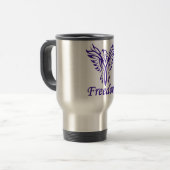 Freedom Eagle tasse - choisir style & couleur (Devant gauche)