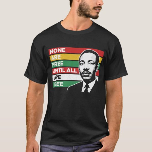 Freedom Equality Unity Bold Graphic T-shirt (Voorkant)