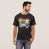 Freedom Equality Unity Bold Graphic T-shirt (Voorkant volledig)