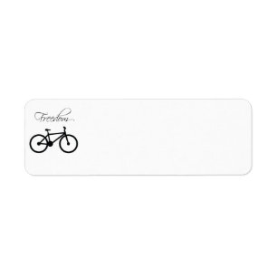 Freedom fiets etiket