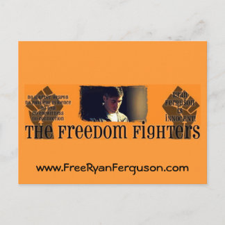 Freedom Fighters Ryan Fergn Briefkaart