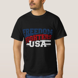 Freedom Fighters USA Patriotic T-Shirt - American