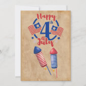 Freedom Fireworks Invitation (Dos)