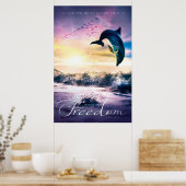 FREEDOM - Inspiration Christian Art Poster (Cuisine)