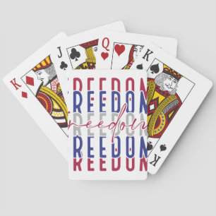 Freedom Kamala Harris Pokerkaarten