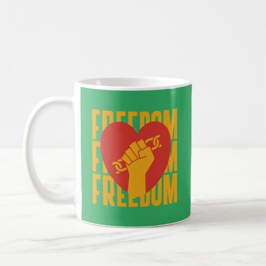 Freedom Koffiemok (Links)