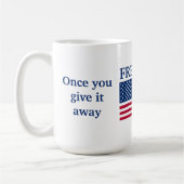Freedom Koffiemok (Links)