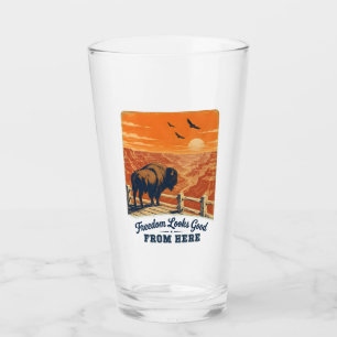 Freedom Looks Good Canyon Glas Cup