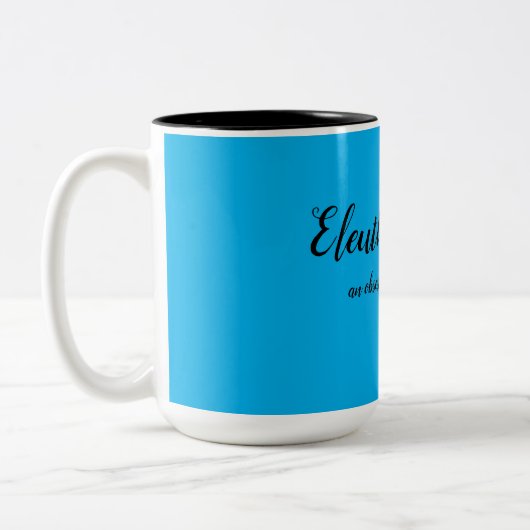 Freedom Lover Tweekleurige Koffiemok (Links)