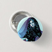 Freedom Mermaid Button (Voorkant /achterkant)