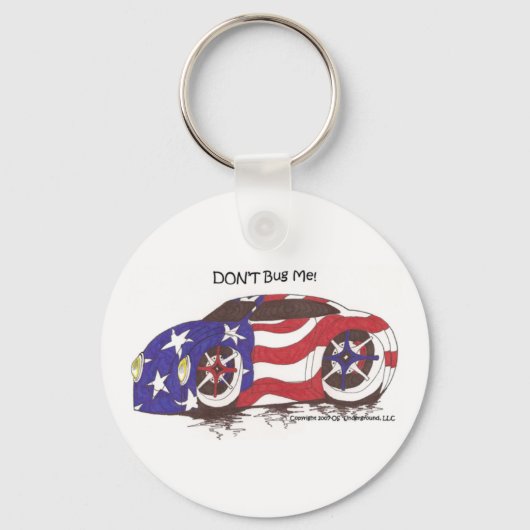 "Freedom-Mobile" TM - "Don't Bug Me !" Porte-clés (Recto)