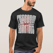 Freedom Over Biometrics - Human Rights T-shirt (Voorkant)