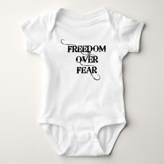 Freedom Over Fear Romper (Voorkant)