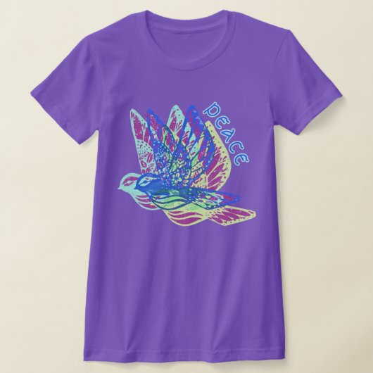 Freedom Peace Doves T-Shirt (Laagn)