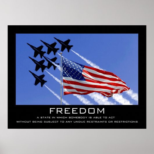 Freedom Poster (Voorkant)