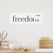 Freedom Poster (Keuken)