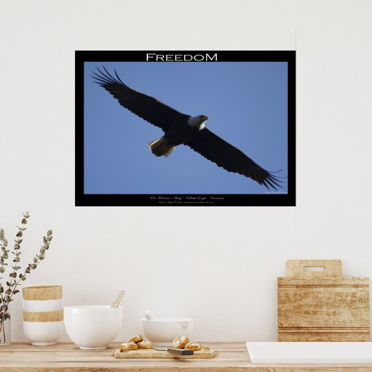FREEDOM ~ Poster de motivation (Cuisine)